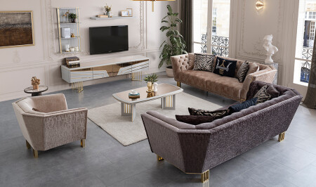 Silvia Luxus-Sofa-Set - 10