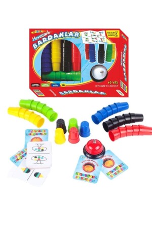 كوبات ملونة من النظام الأساسي لعبة كوبات مثيرة لون الكوبات - Silya