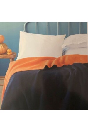 Simply Blanket Double Dunkelblau-Orange BDYR-Simply-ÇBatt - 3