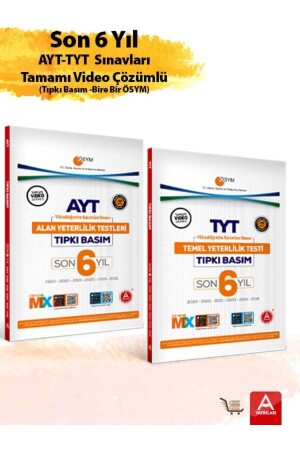 أسئلة من السنوات الست الماضية واحدة تلو الأخرى - A Yayınları