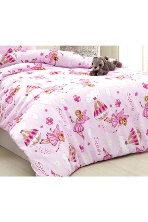 Sindy Cotton Ranforce Kinderbettbezug-Set für Einzelbett SİNDYMHC - 4