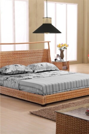 Şira Tekli Rattan Sarkıt 8570-3 - 1