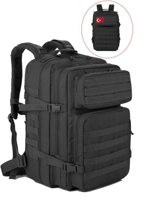 حقيبة ظهر تكتيكية من الجيش - حقيبة جبلية مع هدية بيك - Bagworld Saraciye