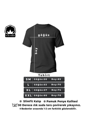 Sırt Pusula Baskılı Tshirt sp-pusula - 5