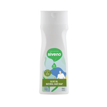 Siveno Zeytinyağlı Doğal Saç Sabunu Erkekler İçin 300 ml - shifaah