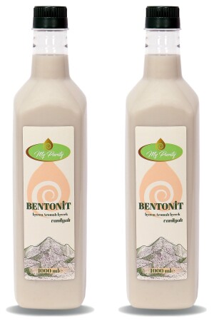 Sıvı Bentonit Solüsyon - Içilebilir Bentonit Kili 2 Litre - 2