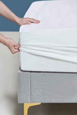 Sıvı Geçirmez Etekli Full Kenar Yatak Alezi - Erevteks