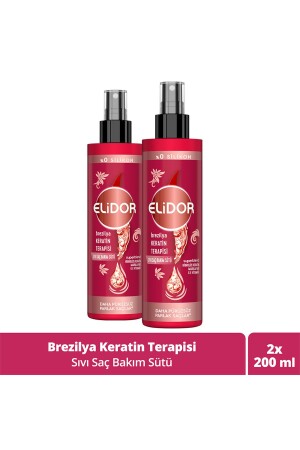 Sıvı Saç Bakım Sütü Brezilya Keratin Terapisi 200 ml X2 - 2