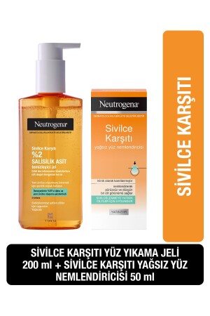 Sivilce Karşıtı Temizleme Jeli 150 Ml-nemlendirici 50 Ml 3574661497419 - 2