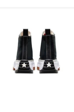 Siyah - Adasu Wanderson Run Star Unisex Canvas Sneaker Ayakkabı - 2