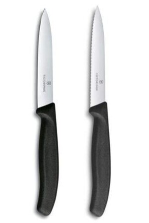 Siyah Bıçak Seti 2 Li - Victorinox
