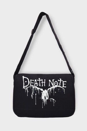 Siyah Death Note Postacı Çanta EFBUTIK10631 - 1