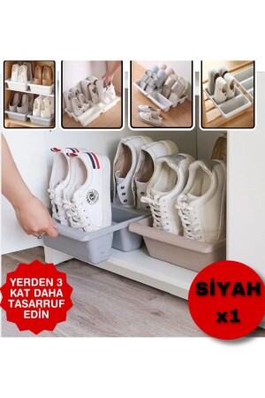 MNZ-Black Diogenes 3-قسم عمودي حذاء المنظمات المرجعية - Arvale