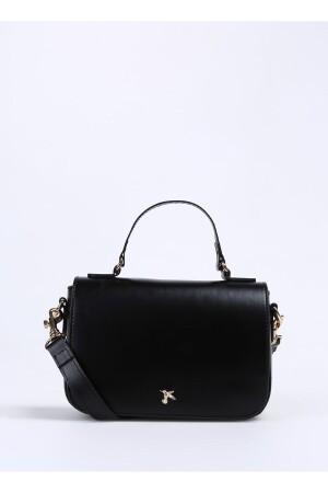 Siyah Kadın 19x12x7 cm Çapraz Çanta MAT-TIGLA - Fabrika