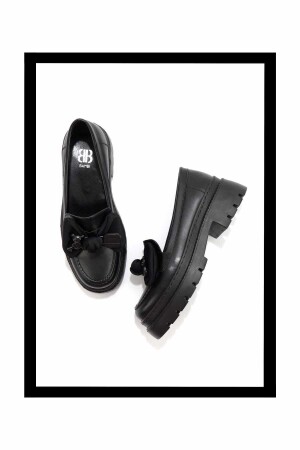 Siyah Kadın Loafer Ayakkabı K01411078109 - 1