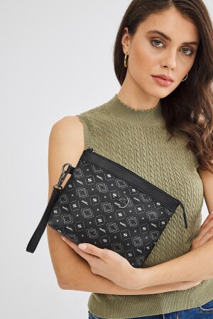 Siyah Kadın Portföy&Clutch Çanta(4010SG) BD00844 - 2