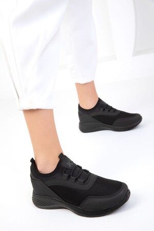 Siyah Kadın Sneaker 15226 - 3