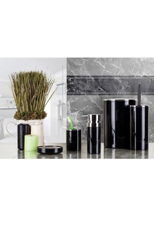 مجموعة حمام من نوع MNZ-Black Lenox 5 قطع M-SAS03-06 - Prima Nova