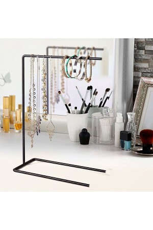 Siyah Renk Takı Standı- Takılık- Küpelik- Bileklik- Kolye Seti- Takı Dolabı Düzenleyici - Twin Home