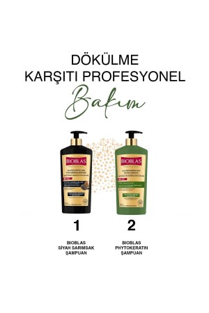 Siyah Sarımsak Şampuanı 1000 Ml Saç Dökülmesine Karşı Yoğun Förmül - 6