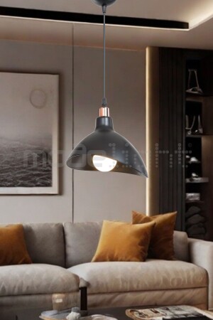 MNZ-Black Pendant شمع النوم غرفة المعيشة المطبخ مصباح الممر - Ag Lightdesign