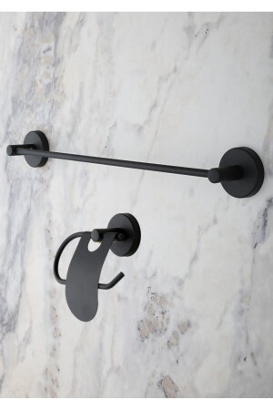 محفظة منشفة طويلة من نوع MNZ-Black / محفظة منشفة مغطاة ضيقة مجموعة 2 0926 - ERFAHOME