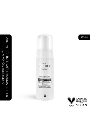 Skinologist Aha& Bha Foaming Wash-yağlı-karma Ciltler Için Köpük Temizleyici 150 ml 20501 - COSMED