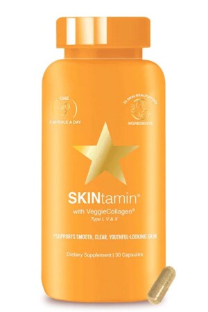 MNZ-Skintamin - 30 كبسولة من الخضار - Hairtamin