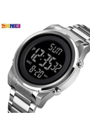 Skmei Digit Dial Herren-Armbanduhr, Metallarmband, silberfarben, 1611 g - Skmei