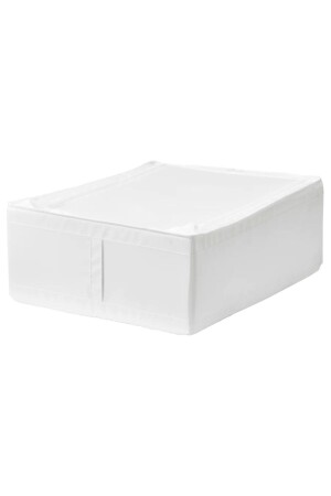 MNZ-Skubb 44x55x19 صندوق تخزين أبيض تحت السرير ورقة وسادة غطاء ملابس غطاء الخزانة الخزانة الخزانة الخزانة 30290 - IKEA