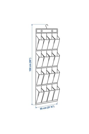 Skubb Schuh-Organizer – Dunkelgrau - 4