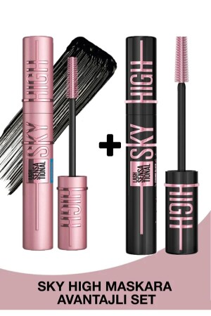 Sky High Maskara Pembe & Sky High Maskara Siyah Mascara Set - 1