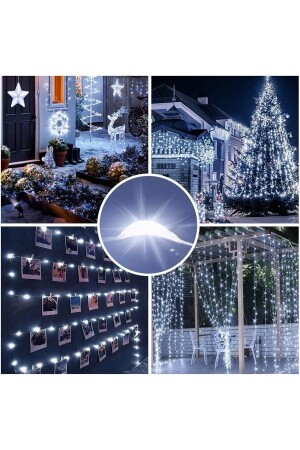 Sl-1036 – 3 Meter weiße Feen-LED-Dekorationsleuchte, weiße dekorative Lampe, Weihnachtskiefer, Zuhause dekoriert - 3