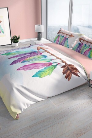 Sleep 3d Baumwollsatin-Doppelbettbezug-Set Cattleya15695 - 3