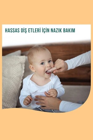 Slikon Parmak Bebek Diş Kaşıyıcı ve Şeffaf Renk Yumuşak Fırça Kutulu Erkek ve Kız Çocuk Ürünleri - 7