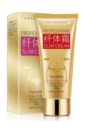 Slim Cream Straffes und schlankes Aussehen Körperpflegecreme 60 gr MIN240 - 1