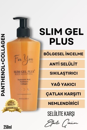 Slim Jel Plus - Sıkılaştırıcı-–bölgesel Incelme-çatlak Karşıtı Ve Selülit Kremi - 2