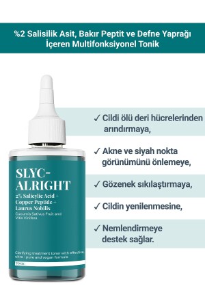 SLYC-ALRIGHT – Arındırmaya ve Aydınlatmaya Yardımcı Salisilik Asit Tonik - 3