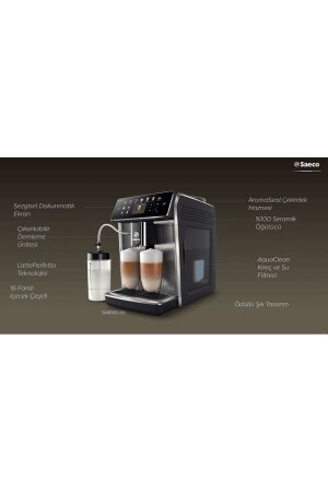SM6585/00 Granaroma Espressovollautomat Schwarz 1226566 - 8