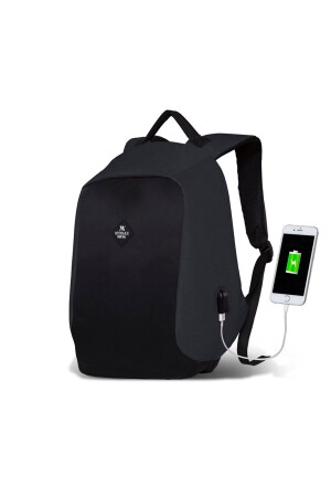 Smart Bag Secret Smart Laptop-Rucksack mit USB-Ladeanschluss, geräuchert MV2709 - 2