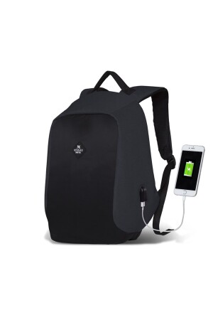 Smart Bag Secret Smart Laptop-Rucksack mit USB-Ladeanschluss, geräuchert MV2709 - 3