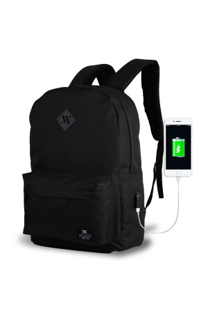 Smart Bag Specta Usb Şarj Girişli Akıllı Laptop Sırt Çantası Siyah MV8664 - 2