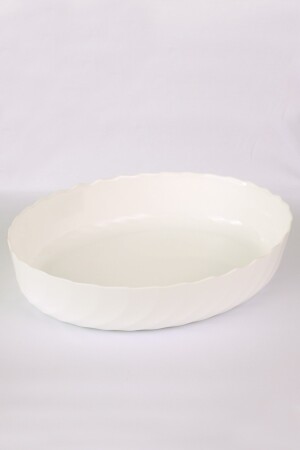 Smart Cuisine Oval Beyaz Firin Kabı 36x29cm 4.8l LUMFIRIN36X2901 - 6