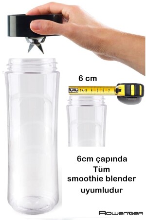 Smoothie Blender Flask Bottle Arçelik Beko Grundig Vestel Goldmaster Schafer Homend - 3