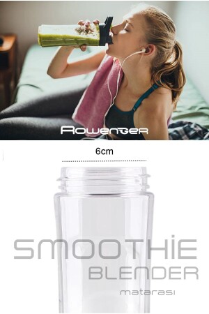 Smoothie Blender Flask Bottle Arçelik Beko Grundig Vestel Goldmaster Schafer Homend - 5