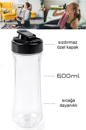 Smoothie Blender Flask Bottle Arçelik Beko Grundig Vestel Goldmaster Schafer Homend - 7