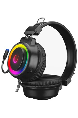 Sn-r10 Alquist Schwarzes 3,5-mm-RGB-Gaming-Headset mit Mikrofon 153195 - 3