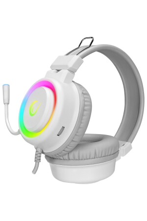 Sn-r10 Alquist Weißes 3,5-mm-RGB-Gaming-Headset mit Mikrofon 153195 - 3
