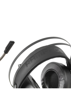 Sn-R7 Mesh Gaming Kulaklık Mikrofonlu Kulaklık Oyuncu Kulaklığı 3,5 Jack Ledli - 8