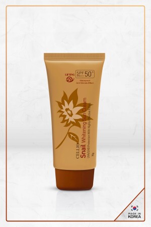 Snail Özü Içeren Aydınlatıcı Etkili Spf50 Pa Uva-uvb Güneş Koruyucu Krem DRCELLIO110 - 2